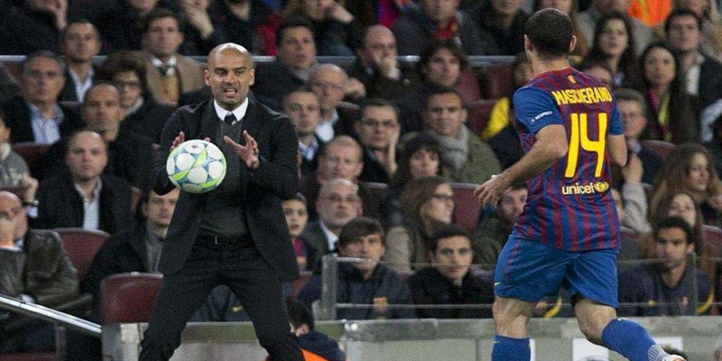 Pep Guardiola từng là đội trưởng của câu lạc bộ đẳng cấp Barca